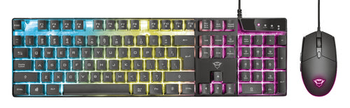 Trust GXT 838 Azor keyboard Mouse included Gaming USB QWERTY UK English Black Trust GXT 838 Azor keyboard Mouse included Gaming USB QWERTY UK English Black